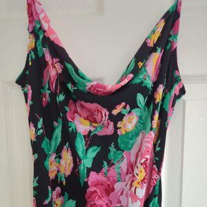 For Love and Lemons Black Floral Dress